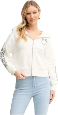 Pinko Mujer, Sudaderas, Blanco, Talla: S