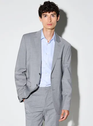 HUGO BOSS Mens Arti charcoal Blazer JacketExtra slim fit