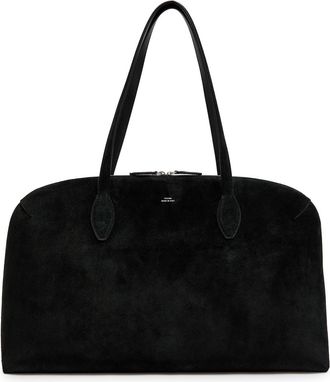 Toteme Day Suede Tote - Black - One Size