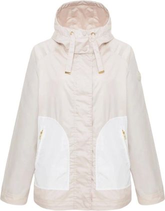 Colmar Jassen, Dames, Beige, L, Katoen, Lentejasjas met Afneembare Capuchon