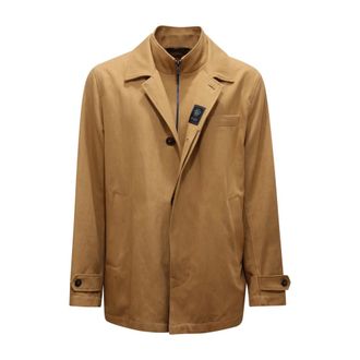 Fay Heren, Jassen, Bruin, Maat: XL Katoen