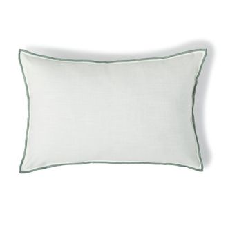 Febronie Coj&iacute;n algod&oacute;n 60x40blanco / celad&oacute;n