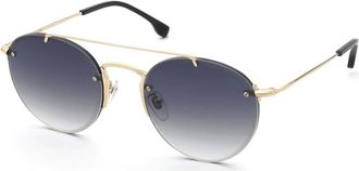 Lozza Sl2433 Gubbio 3 0300 Mens Sunglasses Gold Size 56