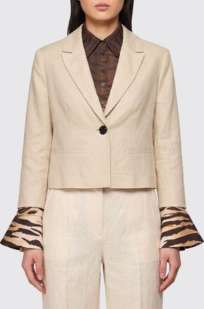 Pinko Blazer a monopetto di lino