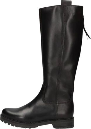 Gabor Ledrod Over-knee laarzen - Dames - Schoenen - Zwart - Maat: 40 EU Leer