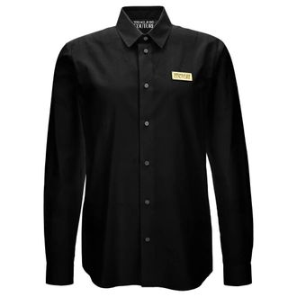 Versace Jeans Couture Shirt - Heren - Casual Overhemden - Zwart - XL - Overhemden