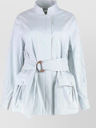 Fendi belted shirt