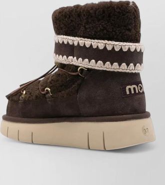 Mou leather ankle boots