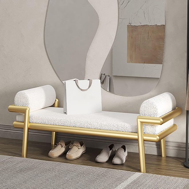 Gepolsterte Aufbewahrungsbank Mit Sitz - PU-Leder Schuhbank Für Flur & Wohnzimmer, Keine Montage