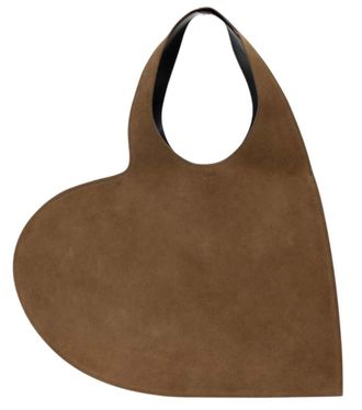 Coperni Brown Heart Large Tote