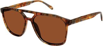 Champion BRAZENX Polarized C02 Mens Sunglasses Tortoiseshell Size 59