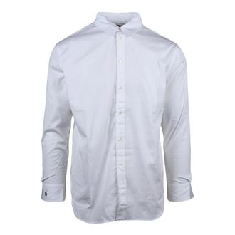 Polo Ralph Lauren Hombre, Camisas, Blanco, Talla: S