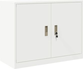 vidaXL Armario De Almacenamiento 90 X 40 X 70 Cm Acero Vidaxl