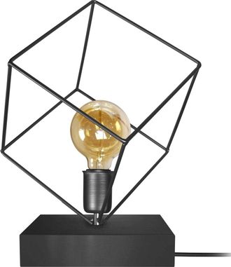 Tosel Lámpara de mesa,antracitaa37xd35xp35cm