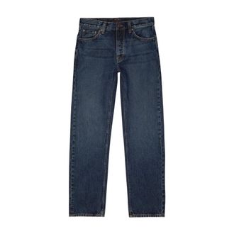Nudie Jeans Uomo, Jeans, Blu, W33 L32, new