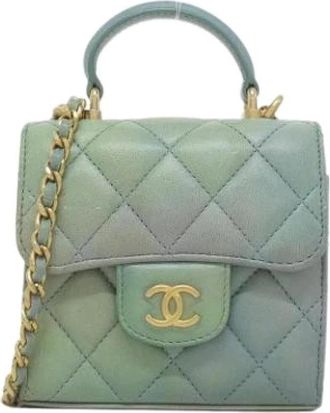 Chanel Pre-owned Vintage Schoudertas - Dames - Vintage Handtas - Veelkleurig - ONE Size - Leer - Vintage