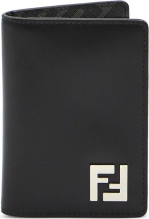 Fendi logo card-holder - F0GXN|BLACK