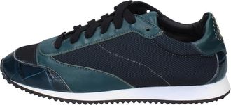 Stokton Leren Dames Sneakers - Dames - Sneakers - Groen - 36 EU - Schoenen