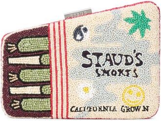 Staud Carmella Beaded Clutch in California Grown at Nordstrom