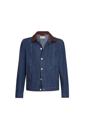 Brunello Cucinelli Denim jacket at Nordstrom, Size 58 It