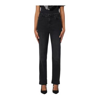 Liu Jo Slim-fit Jeans, female, Black, Size: W32 Straight Fit Jeans for Men