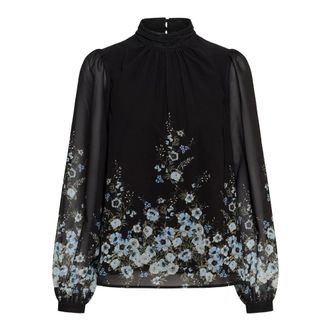 Saint Tropez Luna Roses - 305411 - Blouses & Shirts - Mujer - Negro - S