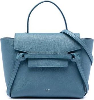 Celine Pre-owned Handbags, female, Blue, Size: ONE SIZE Pre-owned Satchel