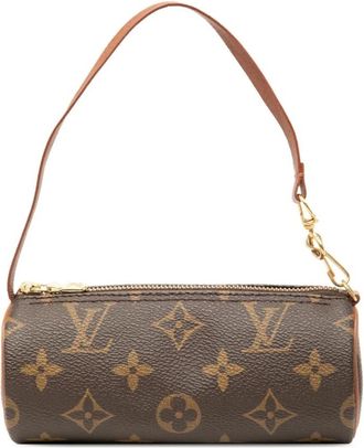 Louis Vuitton Pre-owned Mini Bags, female, Brown, Size: ONE SIZE Pre-owned Speedy Nano Handle Bag