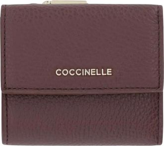 Coccinelle MW5 Portafoglio Morbido Metallizzato - - Accessories - Donna - Marrone - ONE SIZE