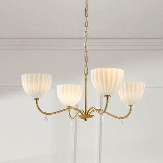 Frontgate Veronica Four-Light Chandelier - Frontgate