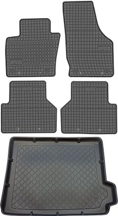OEM Juego De Alfombrillas De Goma Para Coche Y Alfombrilla Para Maletero Para Bmw X3 F25 Suv (noviembre De 2010 A Octubre De 2017)