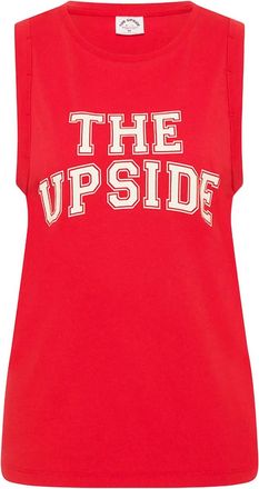 The Upside Canotta Jeet con logo - Rosso