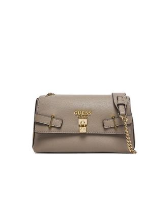 Guess Womens Crossbody Bag Dark Taupe Polyurethane - Crossbody-Bags