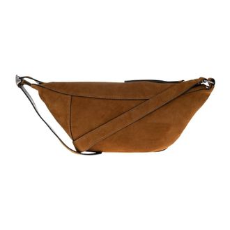 AllSaints Borsa in camoscio Esme - - Bags - Donna - Marrone - ONE SIZE