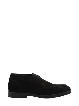 Doucal's Brown Suede Desert Boots
