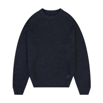 Baracuta Rib Crewneck - Heren - Sweatshirts & Hoodies - Grijs - Maat: XL Wol