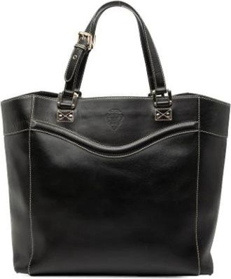 Gucci Pre-owned Leren Tote - Dames - Vintage Shopper - Zwart - ONE Size - Leer - Vintage