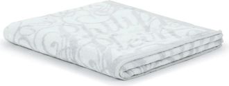 Philipp Plein Home, unisex, Wit, ONE Size, Katoen, Badlaken Signature
