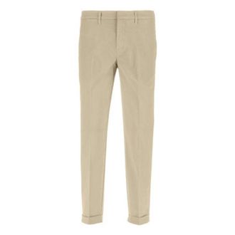 Fay Slim-fit Trousers, male, Beige, Size: W32 Slim-fit Trousers