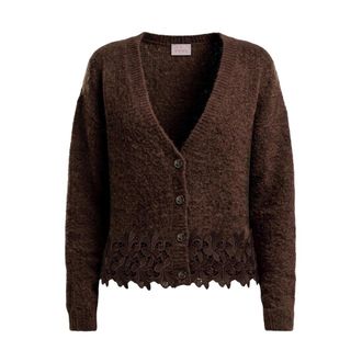 Marella Cardigan - - Knitwear - Donna - Marrone - L