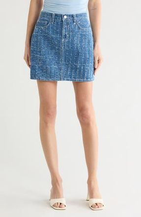 L'agence Jolene Denim Miniskirt in Everson at Nordstrom Rack, Size 28