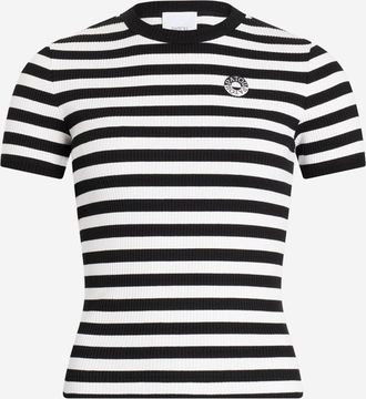 Patou Baumwoll-T-Shirt mit Streifenmuster