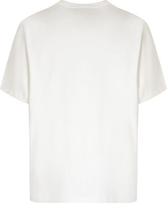 A.P.C. Mens Boxy Cotton Crew-Neck T-Shirt White T-Shirts And Polos