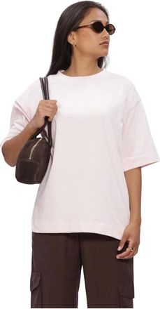 Minus Tops, Dames, Roze, XL, Katoen, Msgamma Gots Long T-Shirt