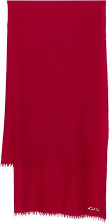 Isabel Marant Sciarpa con frange - Rosa