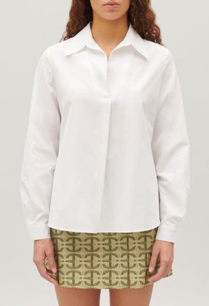 Claudie Pierlot Blouse coton manches longues