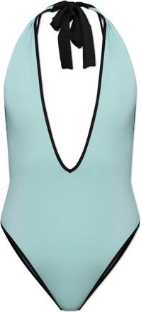 Balmain One-piece Swimsuit - Dames - Badpakken - Blauw - M - Badmode