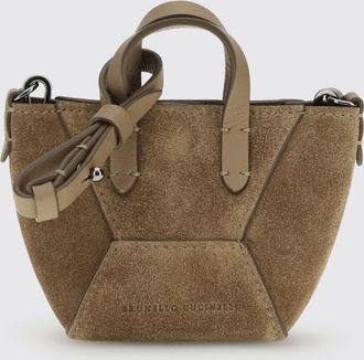 Brunello Cucinelli Borsa BC Duo Brunello Cucinelli in camoscio