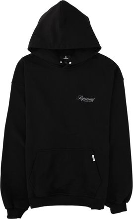Represent Solid Black Jersey Hoodie
