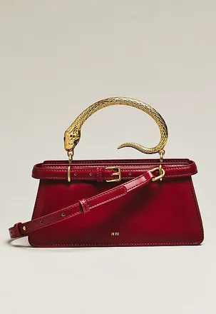 JW PEI Elena Snake Top Handle Bag